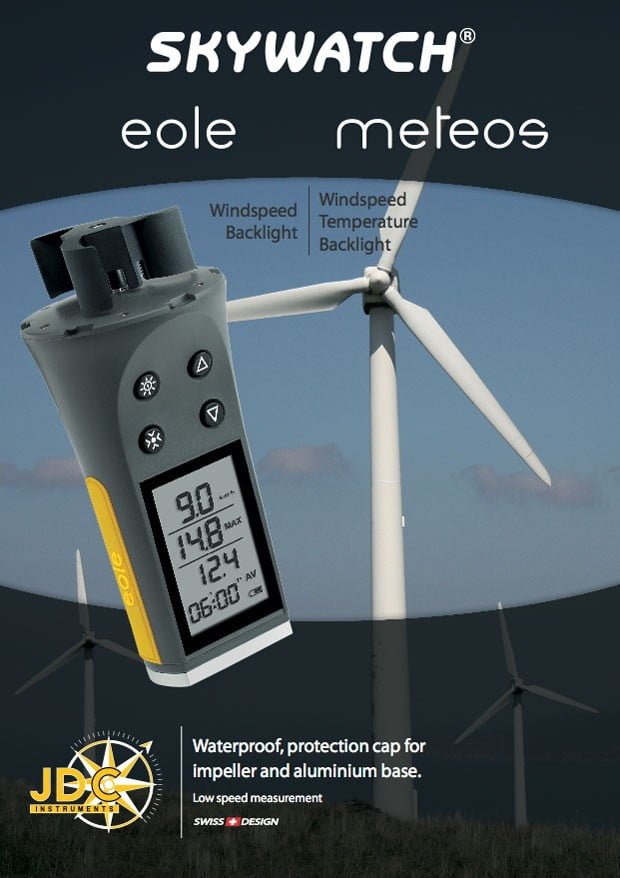 Skywatch windmeter Eole - Windmeters