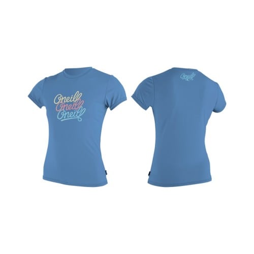 O'Neill UV Protection Toddler Skins S/S Rash Tee Perriwinkle blue - S/S Vests