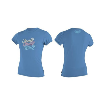 O'Neill UV Protection Toddler Skins S/S Rash Tee Perriwinkle blue - S/S Vests