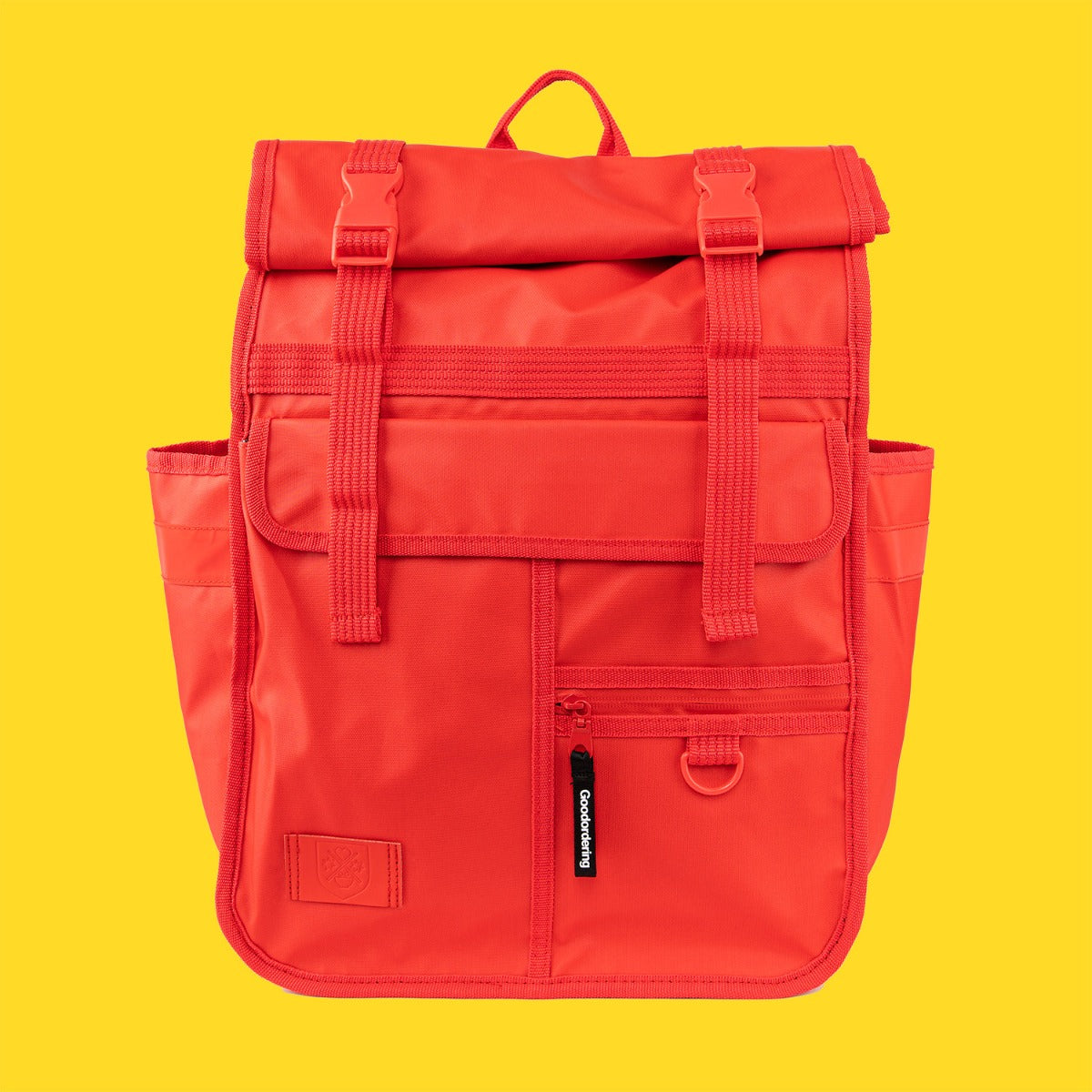 Goodordering Rolltop Backpack 2.0 Monochrome Red - Bags