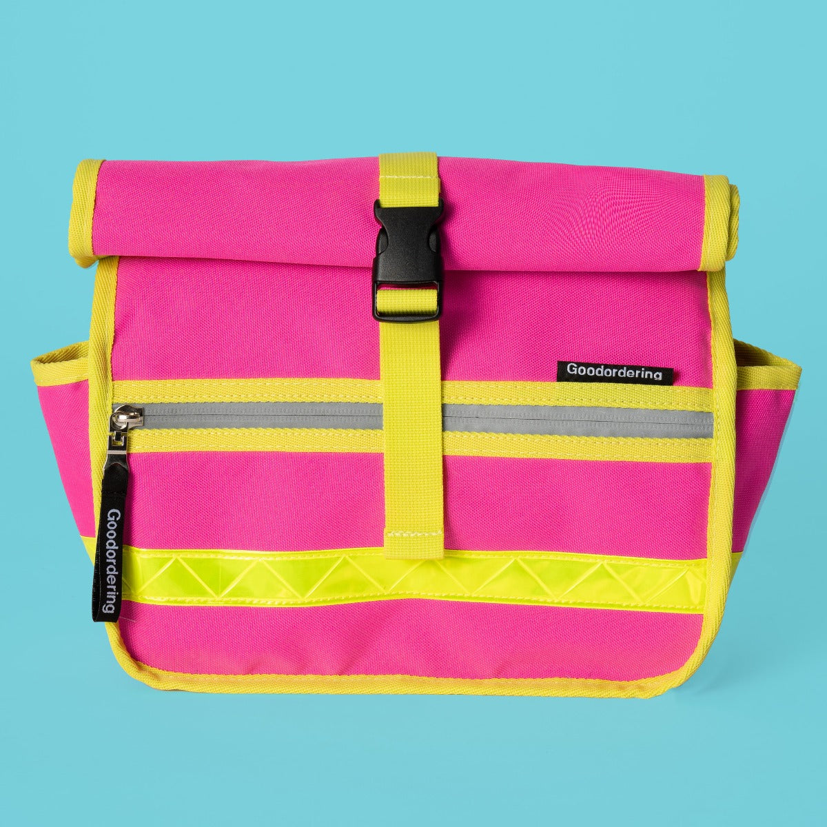 Goodordering Handlebar Bag Neon Pink - Bags