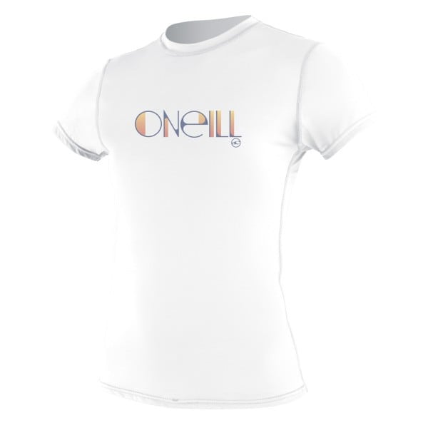 O'Neill Wms Basic Skins S/S Rash Tee - S/S Vests