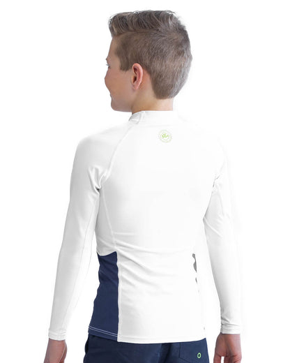 Rip Curl Rash Guard Longsleeve Youth White - L/S Vests
