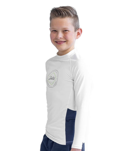 Rip Curl Rash Guard Longsleeve Youth White - L/S Vests