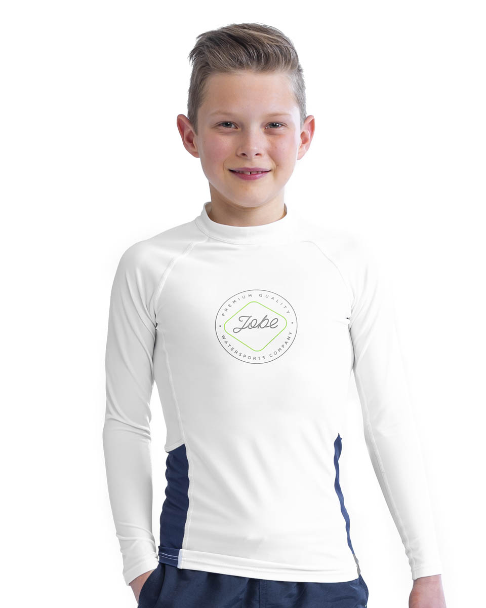 Rip Curl Rash Guard Longsleeve Youth White - L/S Vests