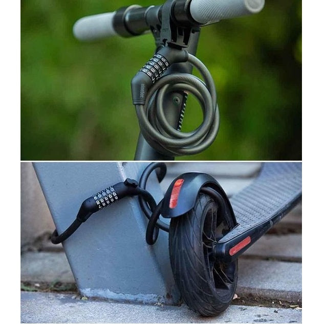 Segway Ninebot Combo Cable Lock 1.20m x 12mm - Combo Cable Locks