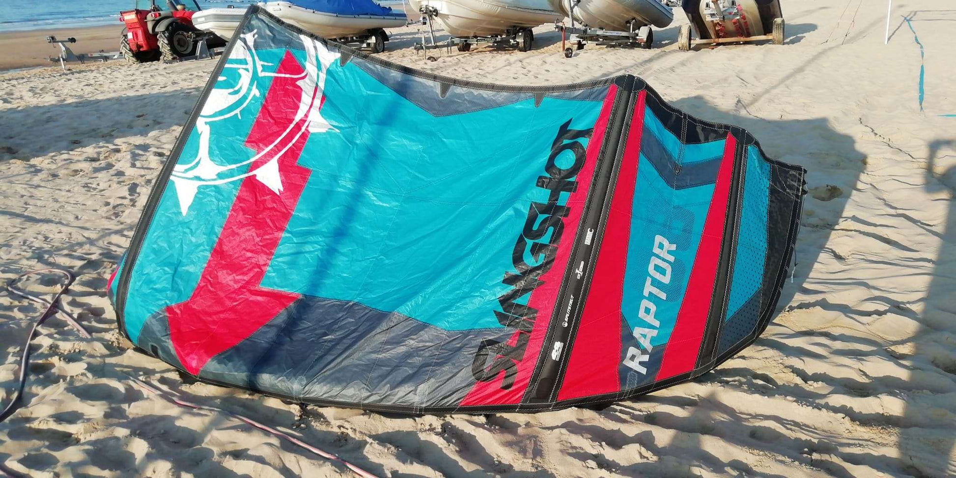 Slingshot 8m RAPTOR V1 Kite Only w/bag USED - Kites (GRADE B)