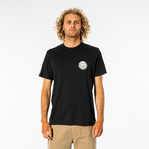 Rip Curl Wettie Essential Tee Black Ctest9 - Tees