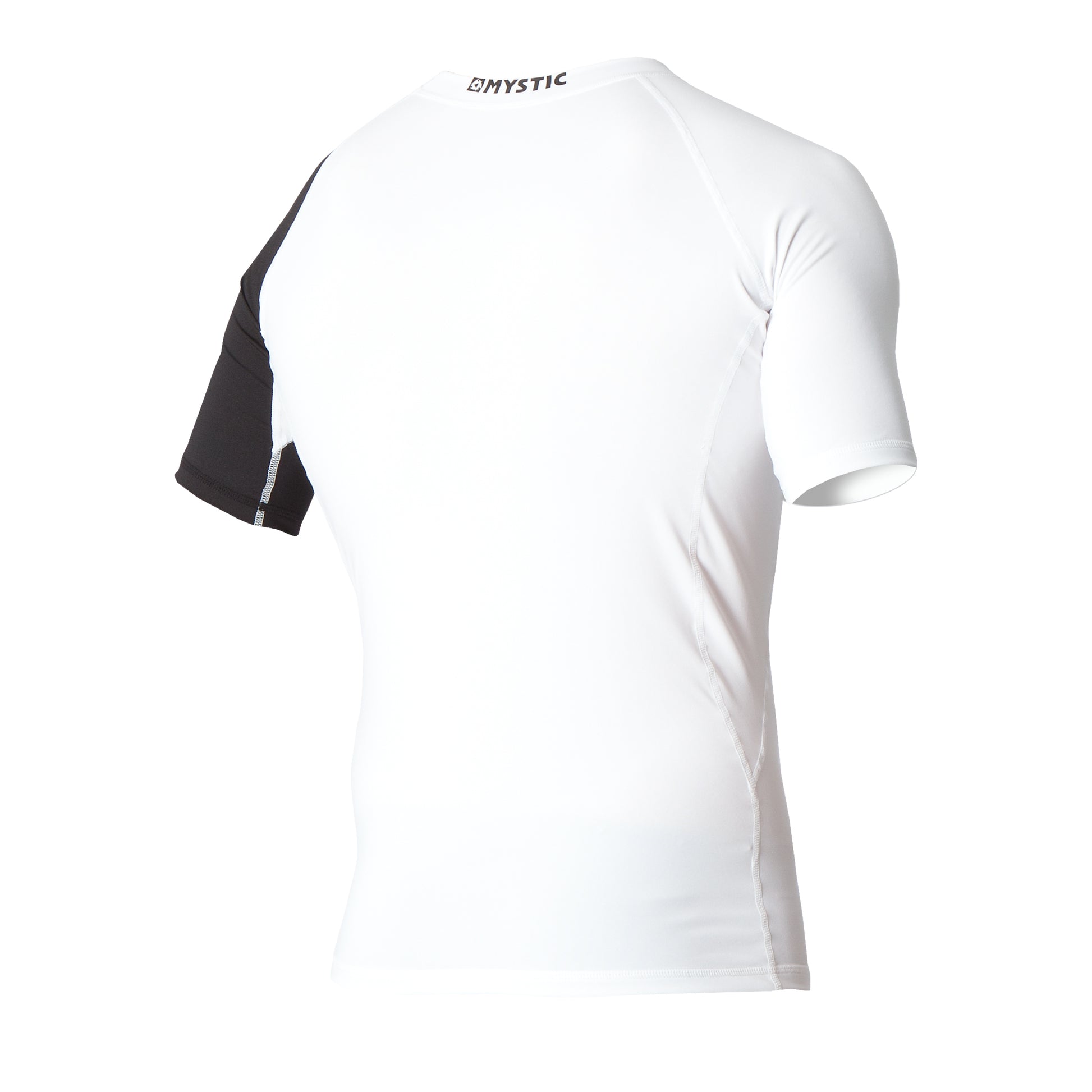 Mystic Event S/S Rashvest Chest Logo White - S/S Vests