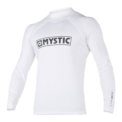 Mystic Star L/S Rashvest Junior White - L/S Vests
