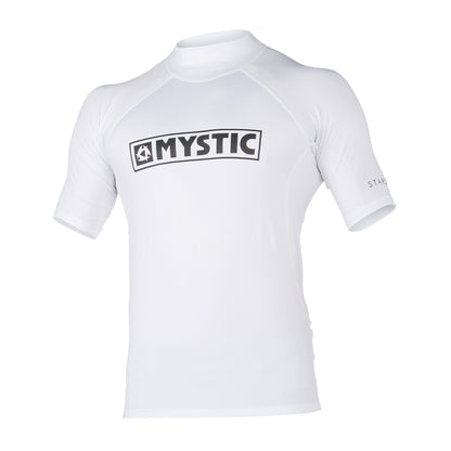 Mystic Star S/S Rashvest Junior White - S/S Vests