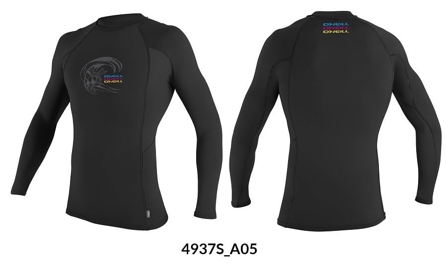 O'Neill Uv Protection Skins Graphic L/S crew | 17 - L/S Vests