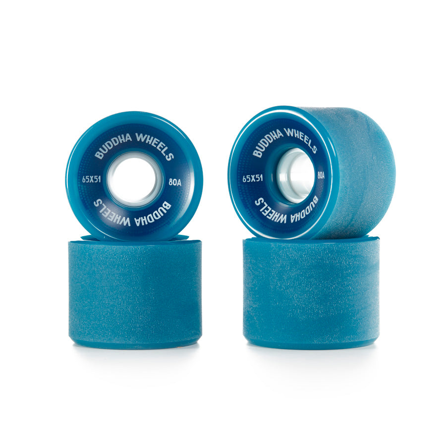 Hydroponic WHEELS TRICKY - 03 Blue 65MM 80A (set of 4) - Wheels