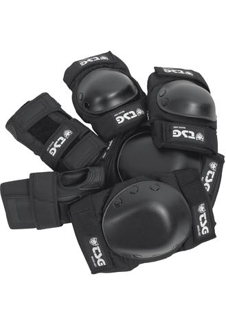 TSG Protection-Set Basic Set - Black - Knee Pads