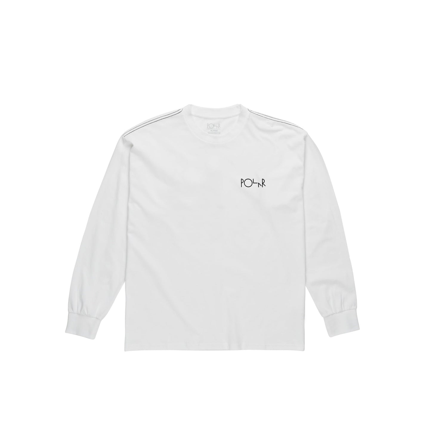 Polar Contrast longsleeve Tee - White - Tees
