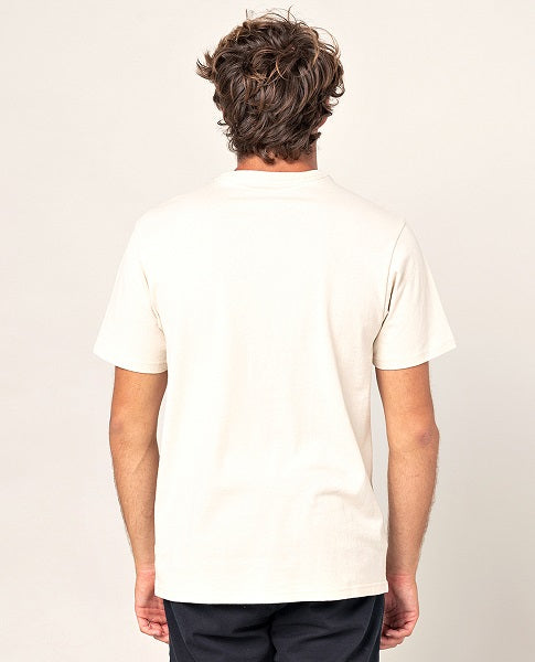 Rip Curl Pocket Ica Tee - Bone Ctesn5 - Tees