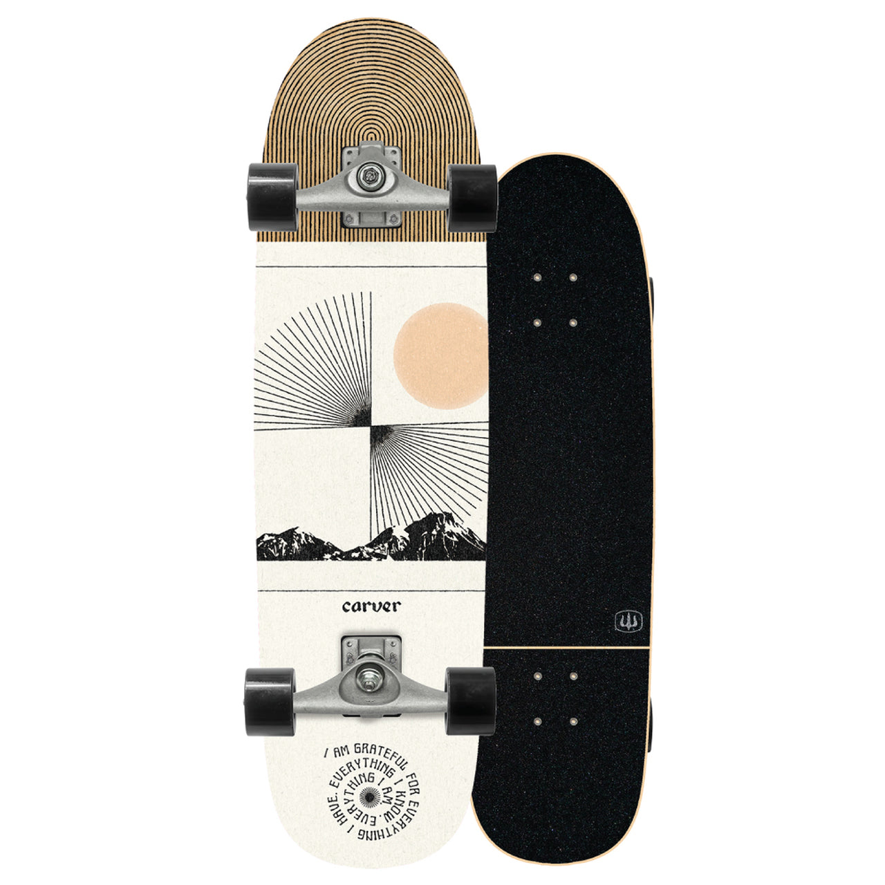 Carver SCAPE 32.25" SURFSKATE COMPLETE - C7 Raw - Surfskates