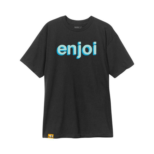 Enjoi Tee Helvetica Neue - Black - Tees