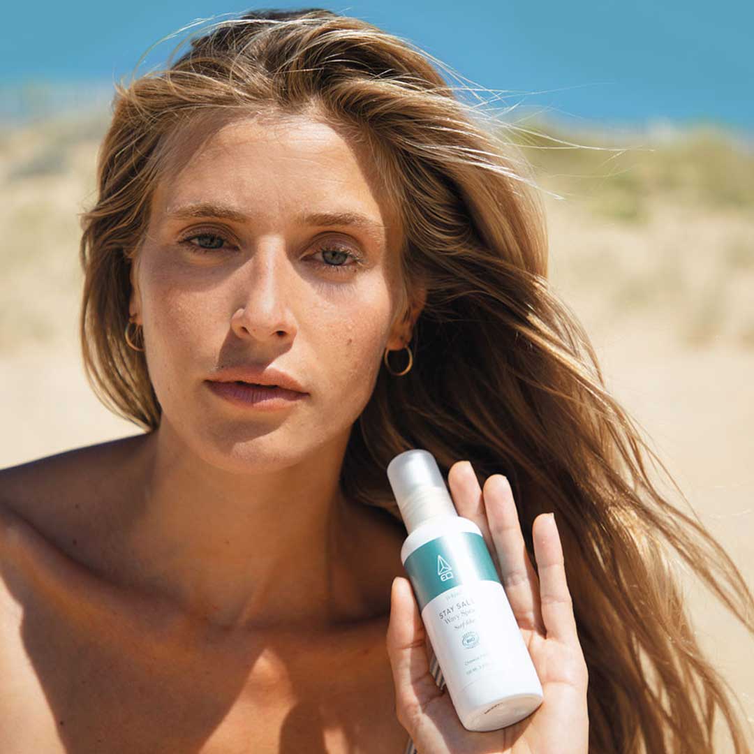 EQ Hair Care - Stay Salty Wavy Spray - 100ml - Sunscreen