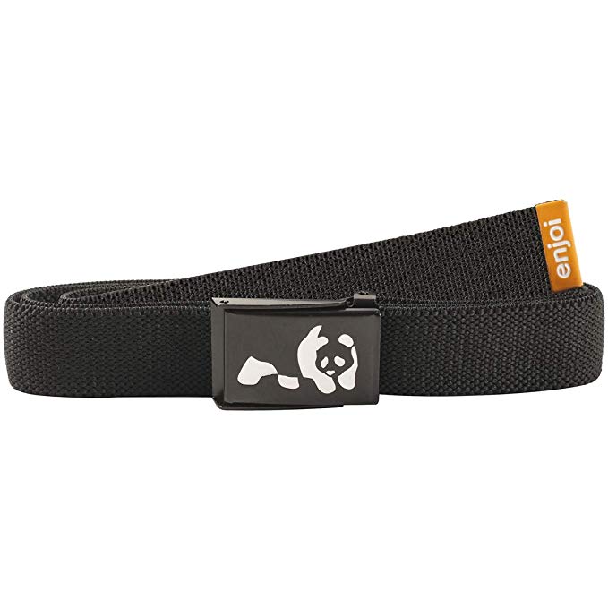 Enjoi Slim Scout Belt - Black - Belts