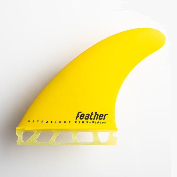 Feather Fins Ultralight Hexa Core Single Tab Medium (65-80Kg) - Futures/Thruster