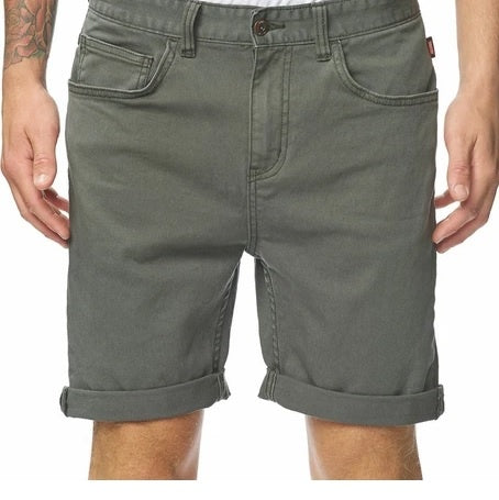 Globe GOODSTOCK DENIM WALKSHORT - Army GB01216002 - PURBWN - 30 - Shorts