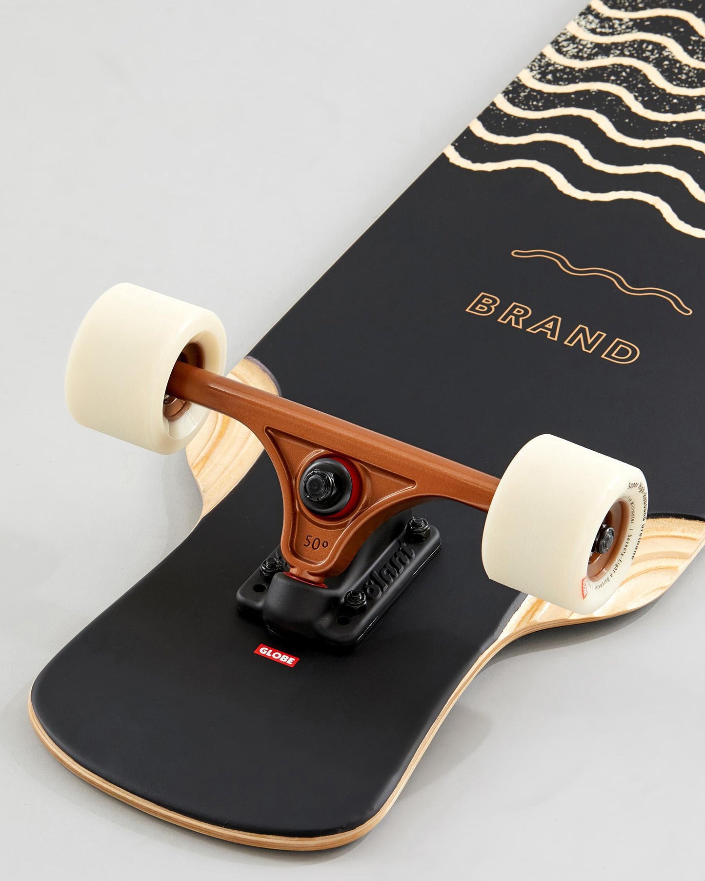 Globe Geminon XL - Spray Wave/Black 10525324 Copper 47 - Dancing Longboard Complete - Longboards