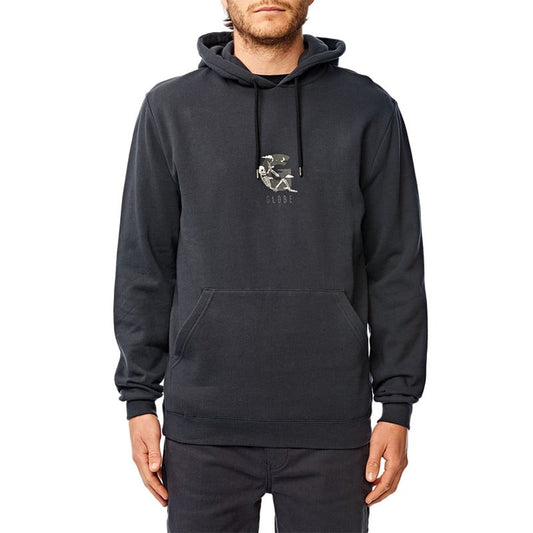 Globe Haze Hoodie - Black - Hoodies
