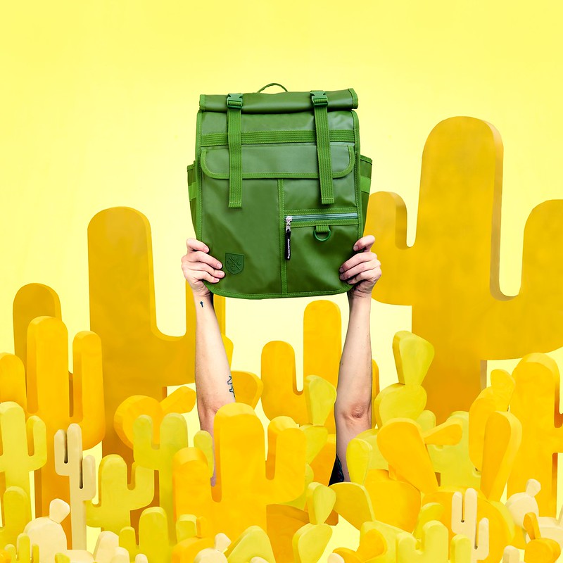 Goodordering Rolltop Backpack Eco Green - Bags