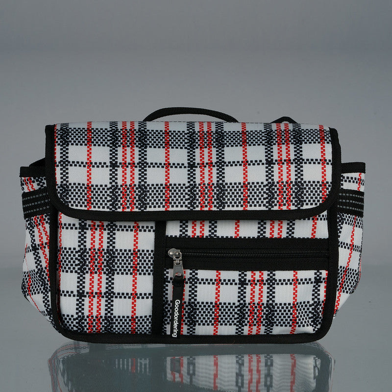 Goodordering Tartan Handlebar Bag - Bags