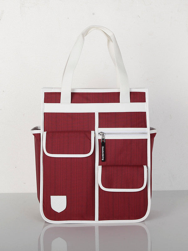 Goodordering Shopper Maroon (Hi-Vis) - Bags