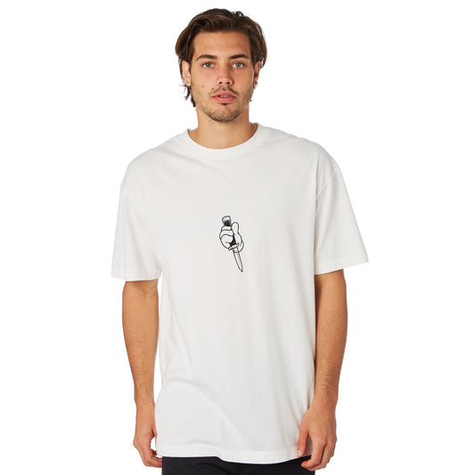 Globe Dion Agius Society Tee - Milk - Tees