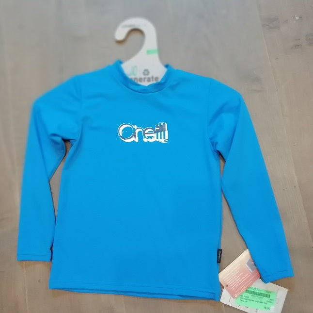 O'Neill UV Protection Toddler Skins L/S Rash Tee Brite Blue - L/S Vests