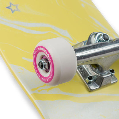 Impala Cosmos Skateboard - Yellow IMPSB001 - YEL complete - Skateboards