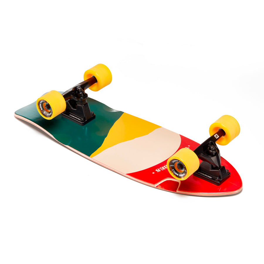 Hydroponic Surf Complete Surfskate FISH 28" - 01 Sun Red - Surfskates