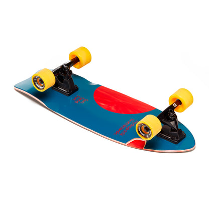 Hydroponic Surf Complete Surfskate FISH 28" - 02 Lunar Navy/Red - Surfskates