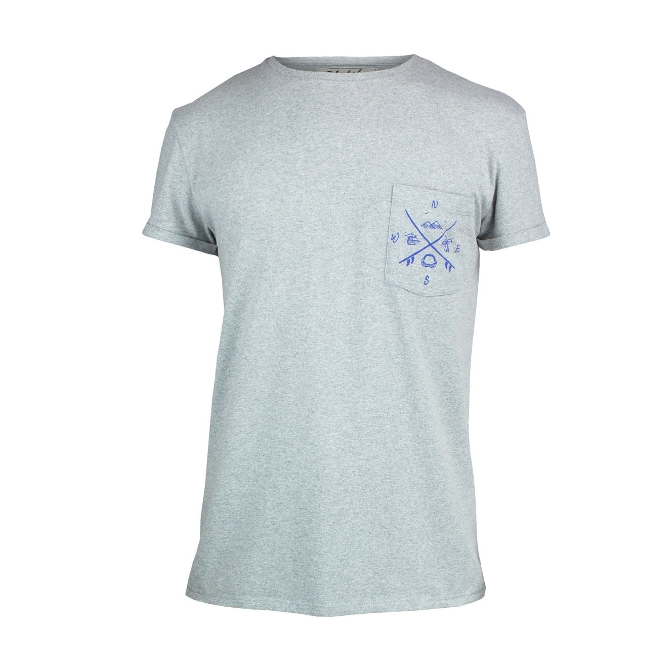 Shak&Kai &amp; Belharra Tee - Aluminium - Tees