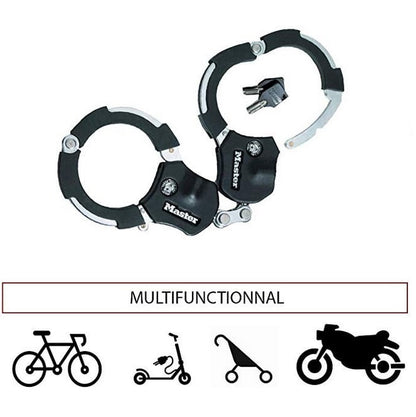Masterlock 8200 - Cadenas trottinette Menottes - Antivol, black - Locks