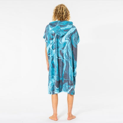 Rip Curl Mix Up Hooded Towel Ctwbg9 - Pacific Blue - Ponchos