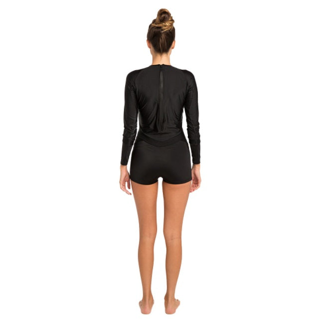 Rip Curl Long Sleeve Boyleg Uv Lycra Surfsuit Wly6Kw Black - L/S Vests