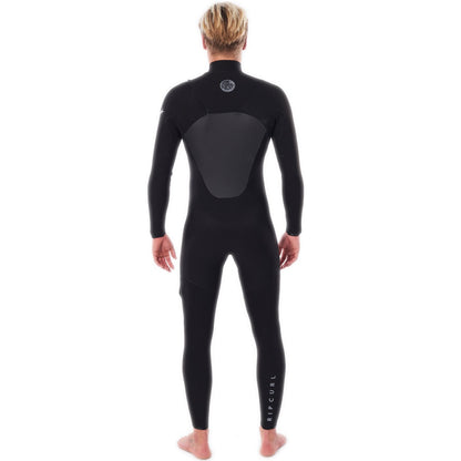 Rip Curl Flashbomb 5/3 C/Zip Stmr Wetsuit Wstydf - Black (E6) | 22 - Fullsuit / Front-zip