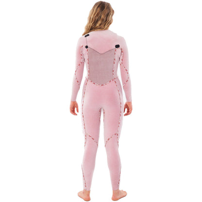Rip Curl Womens Flashbomb 5/3 Chest Zip Wetsuit Wstygg (E6) - Fullsuit / Front-zip