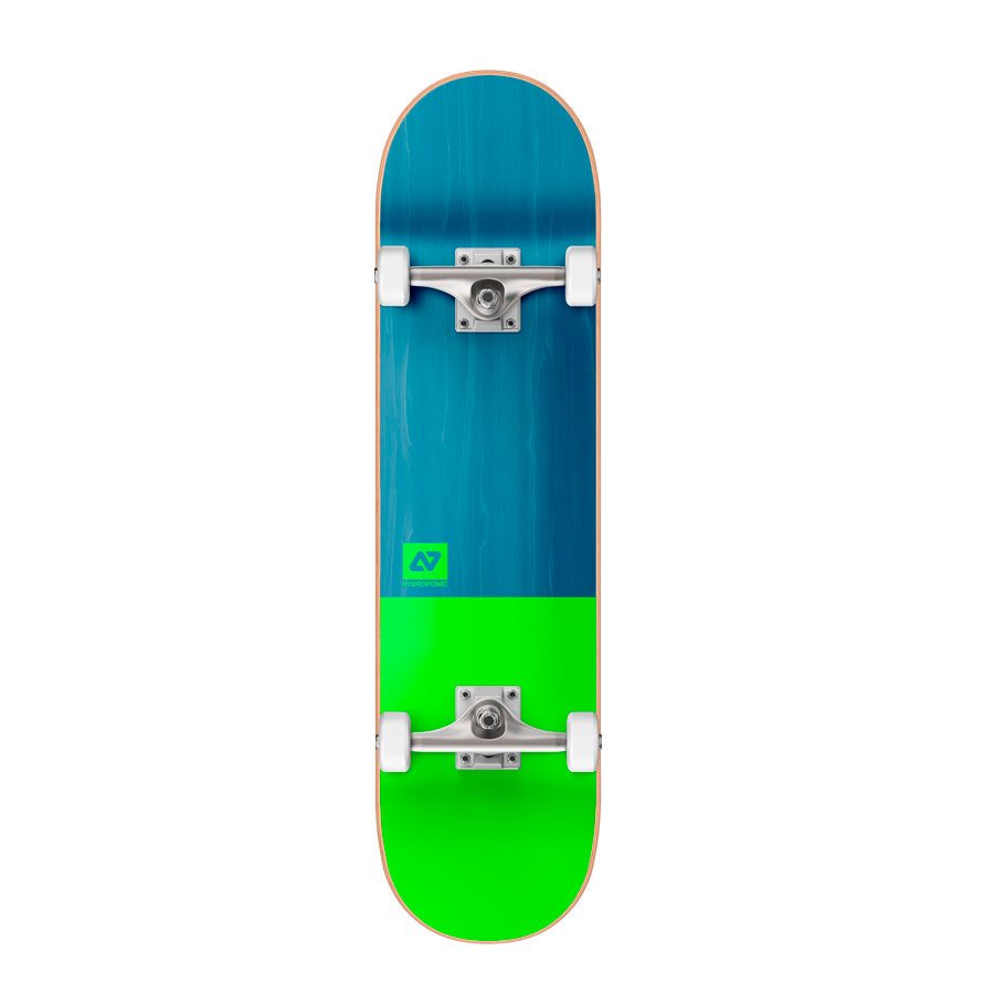 Hydroponic Complete skateboard CLEAN CO - 04 Green-Blue - Skateboards