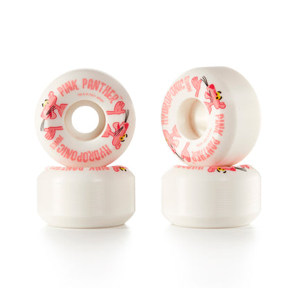 Hydroponic PINK PANTHER skateboard Wheels - 03 White 100A - Wheels
