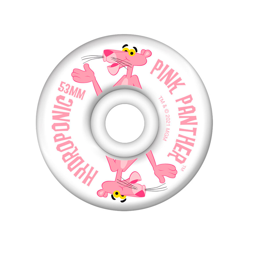Hydroponic PINK PANTHER skateboard Wheels - 03 White 100A - Wheels