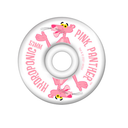 Hydroponic PINK PANTHER skateboard Wheels - 03 White 100A - Wheels