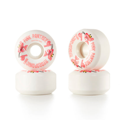 Hydroponic PINK PANTHER skateboard Wheels - 03 White 100A - Wheels