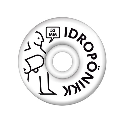 Hydroponic HYKEA skateboard Wheels - 01 White 100A - Wheels