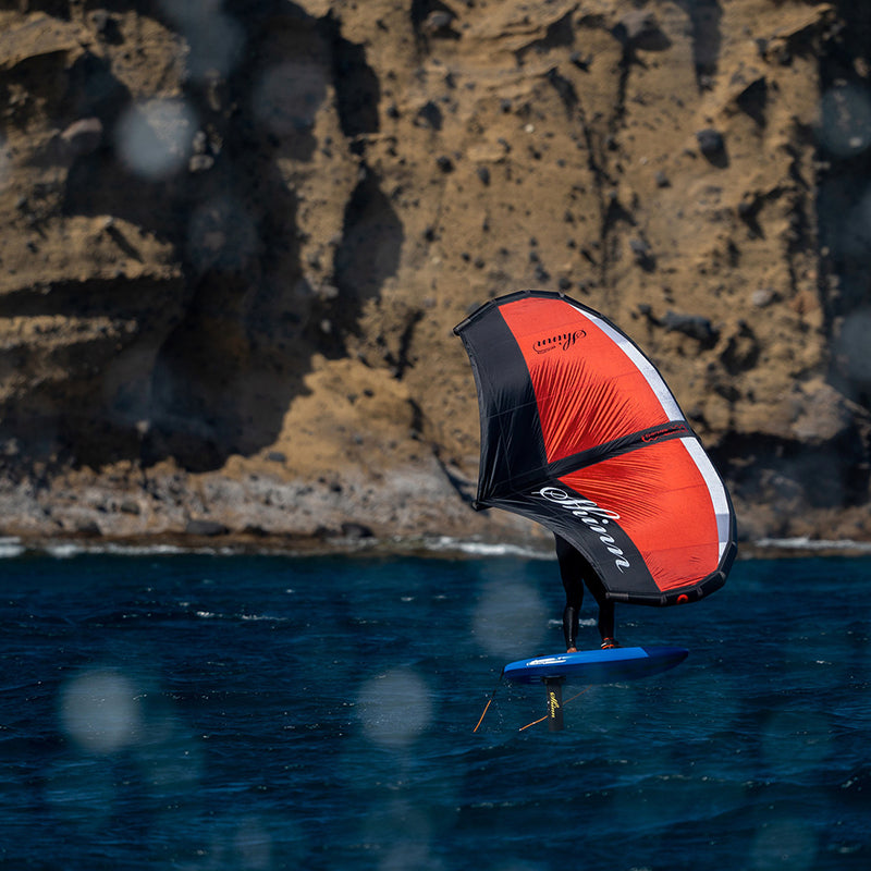 Shinn Escalator V1 w/leash Red - Kite-Wings