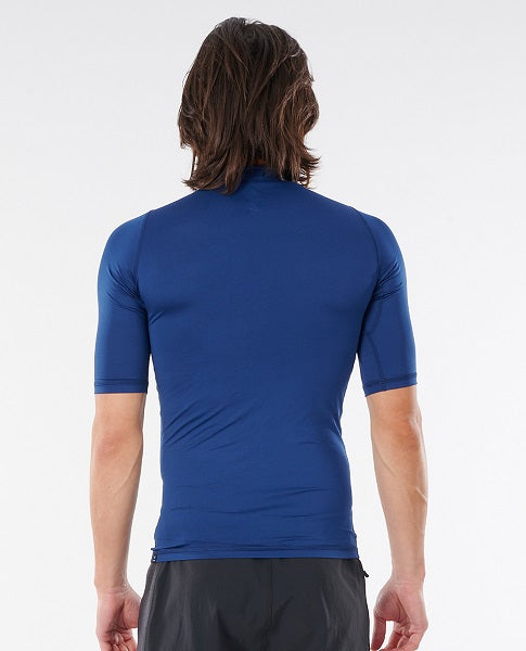 Rip Curl Corps Short Sleeve Uv Tee Navy 12Jmrv - S/S Vests